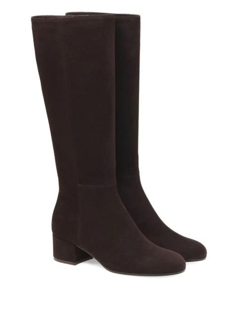 Gianvito Rossi 45mm Joelle boots - Brown