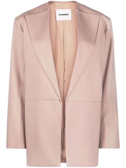Jil Sander open-front tailored jacket - Neutrals - zdjęcie produktu nr 1