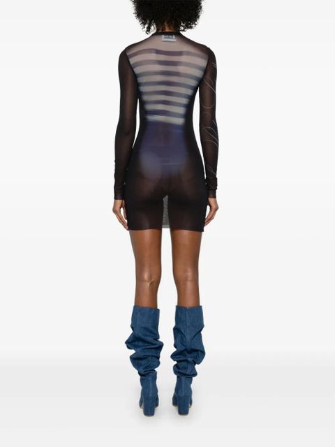 Jean Paul Gaultier The "Le Male" short dress - Blue