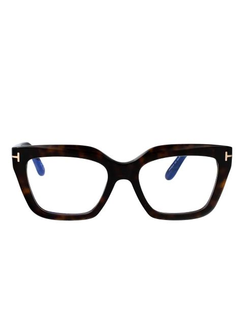TOM FORD Eyewear tortoiseshell glasses - Brown