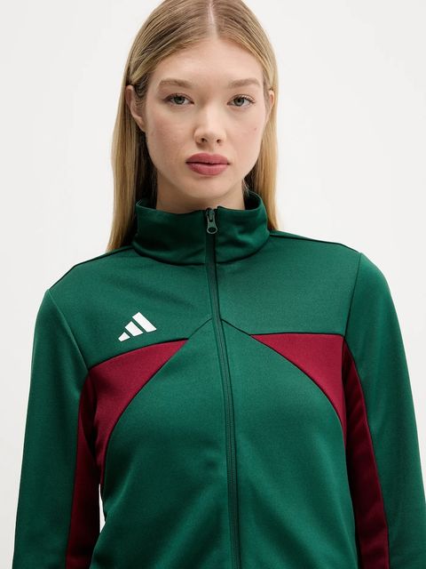 adidas bluza Tiro damska kolor zielony JW6816 - zdjęcie produktu nr 2