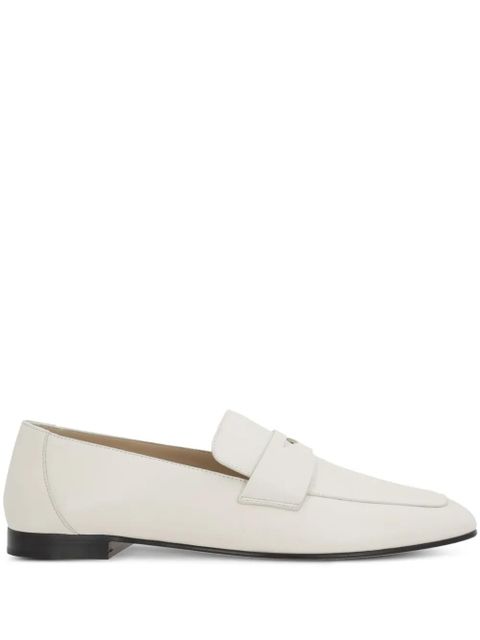 Le Monde Beryl leather loafers - White - zdjęcie produktu nr 1