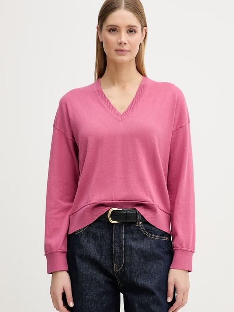 United Colors of Benetton sweter damski z dodatkiem wełny - zdjęcie produktu nr 2