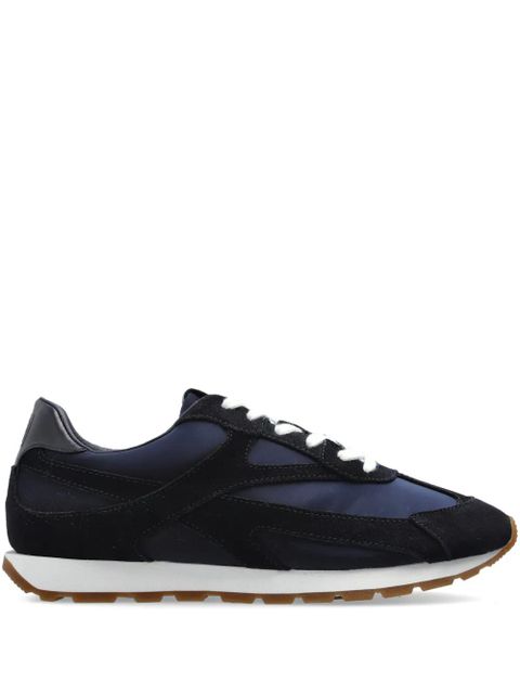 ANINE BING lace-up panelled suede sneakers - Blue - zdjęcie produktu nr 1