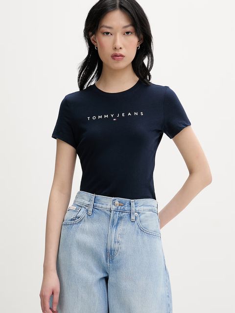 Tommy Jeans T-shirt damski bawełniany - zdjęcie produktu nr 1