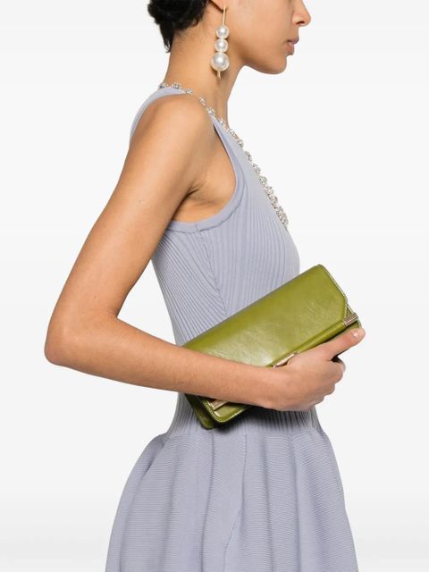Victoria Beckham 202 clutch bag - Green - zdjęcie produktu nr 2