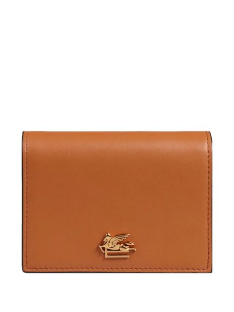 ETRO Pegaso-motif leather wallet - Brown - zdjęcie produktu nr 1