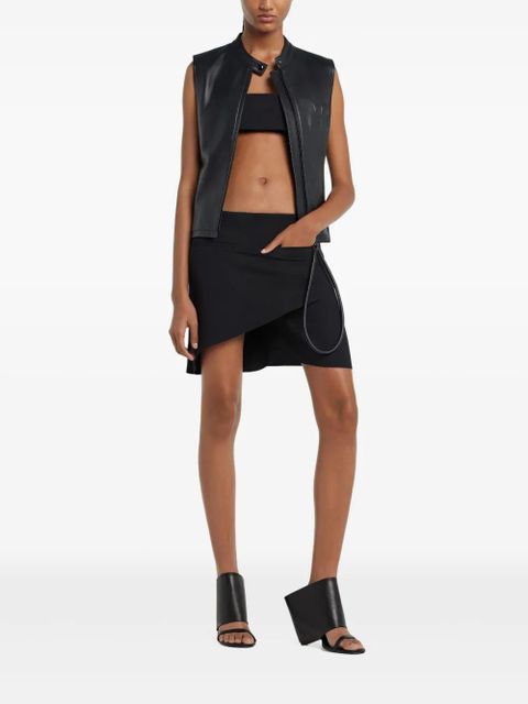 Courrèges City Shadow vest - Black