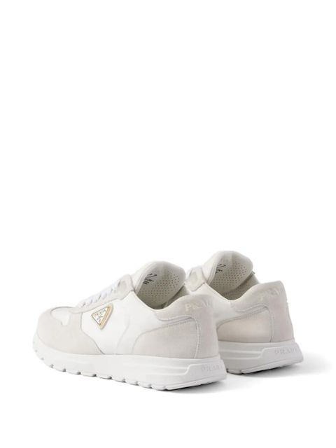 Prada Prax 2.0 Re-Nylon and suede sneakers - White