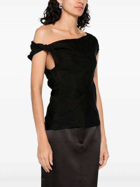 ENTIRE STUDIOS twist top - Black