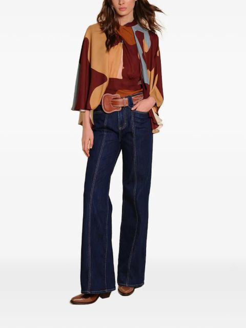 Johanna Ortiz Military Prowess buckle belt - Brown