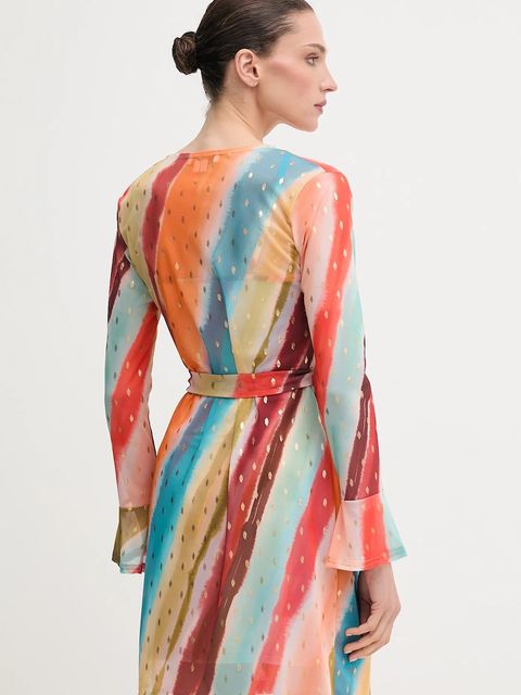 Never Fully Dressed sukienka kolor pomarańczowy mini prosta NFDDR2797 - zdjęcie produktu nr 2