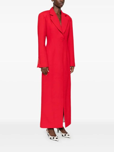 Rowen Rose tuxedo maxi dress - Red - zdjęcie produktu nr 2