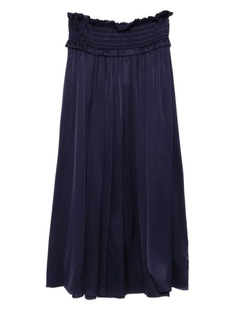 ZIMMERMANN Dream shirred skirt - Blue - zdjęcie produktu nr 1