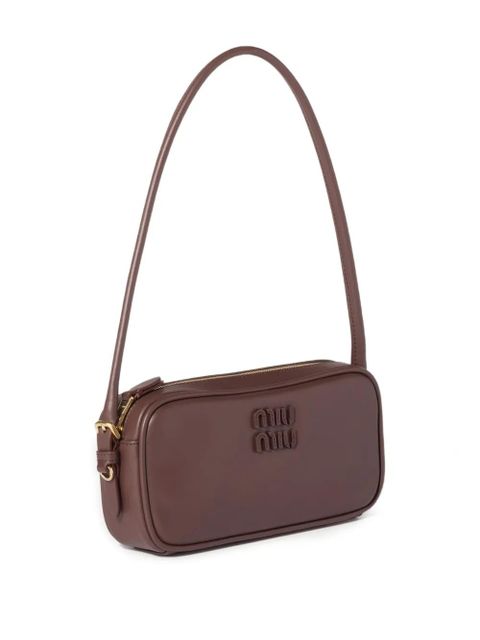 Miu Miu leather mini bag - Brown