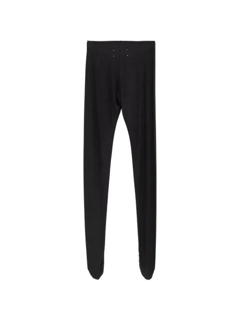 Maison Margiela four-stitch leggings - Black - zdjęcie produktu nr 2