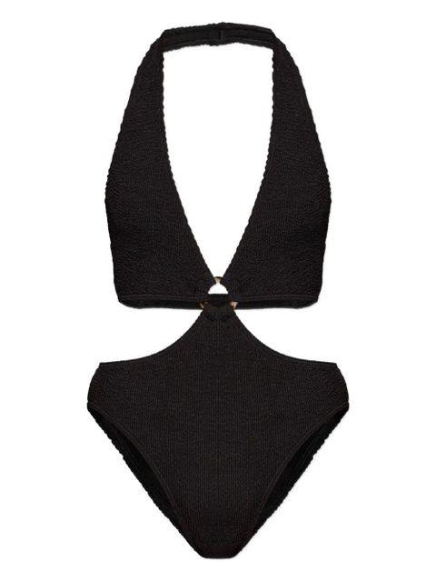 Bond-eye Celeste ring textured swimsuit - Black - zdjęcie produktu nr 1