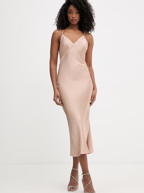 Silvian Heach sukienka bieliźniana z wiskozy RAMET - zdjęcie produktu nr 2