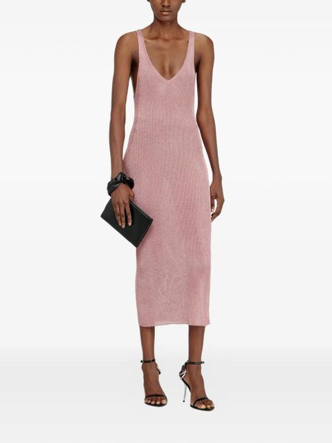 Diesel sleeveless midi dress - Pink - zdjęcie produktu nr 2