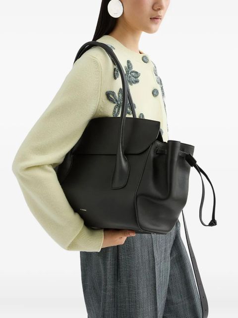 Jil Sander small Voyage shoulder bag - Black