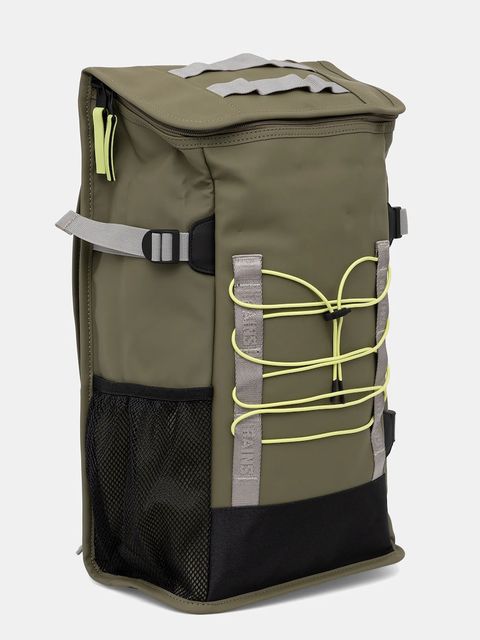Rains plecak 14340 Trail Mountaineer Bag kolor zielony duży gładki 14340 - zdjęcie produktu nr 2