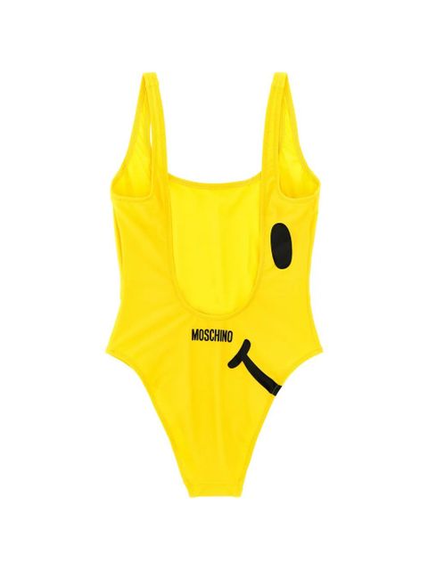 Moschino smiley-print one piece - Yellow - zdjęcie produktu nr 2