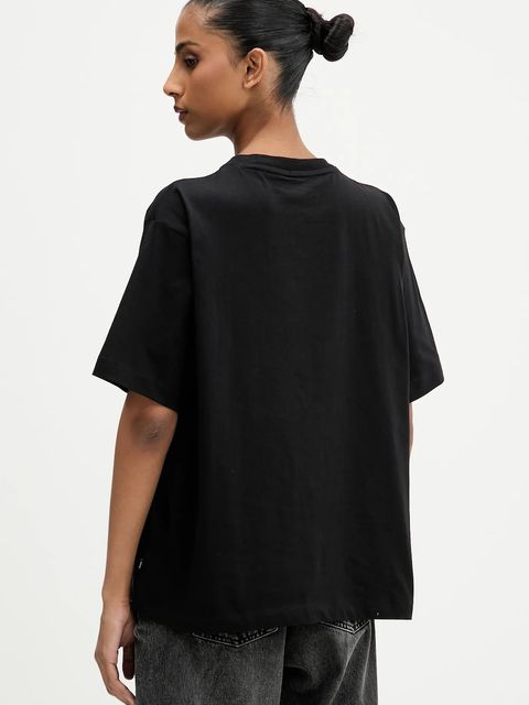 Guess Jeans t-shirt bawełniany damski kolor czarny W5BI31 K8HM0 - zdjęcie produktu nr 2