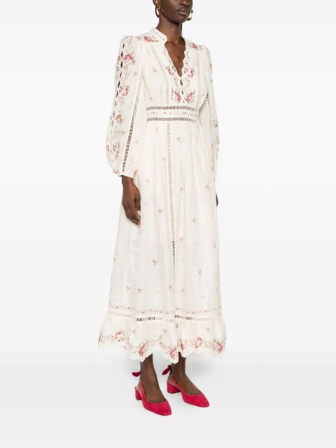 ZIMMERMANN Patience floral maxi dress - Neutrals - zdjęcie produktu nr 2
