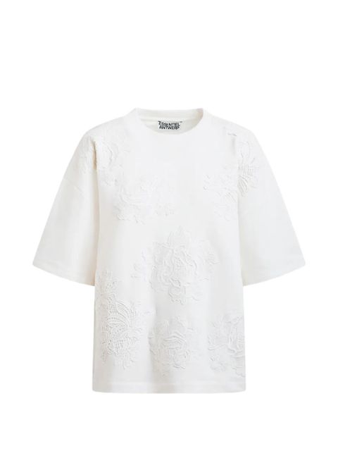 Essentiel Antwerp floral-pattern T-shirt - White - zdjęcie produktu nr 1