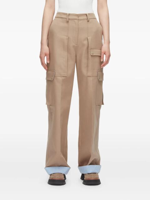 3.1 Phillip Lim cargo-pocket cuffed trousers - Neutrals