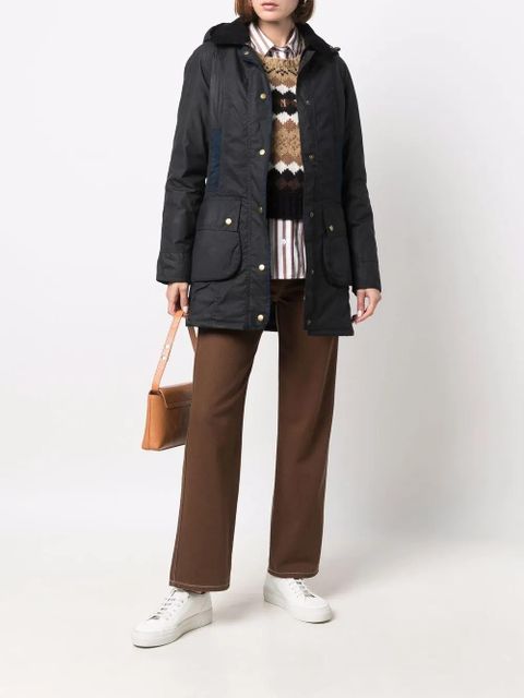 Barbour hooded parka coat - Blue - zdjęcie produktu nr 2