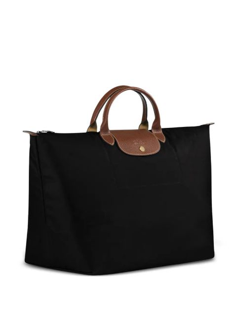 Longchamp large Le Pliage travel bag - Black
