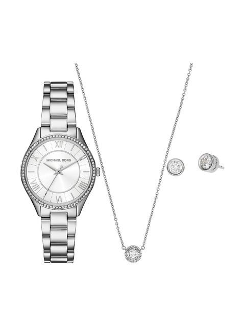 Michael Kors zegarek, naszyjnik i kolczyki LAURYN - zdjęcie produktu nr 1