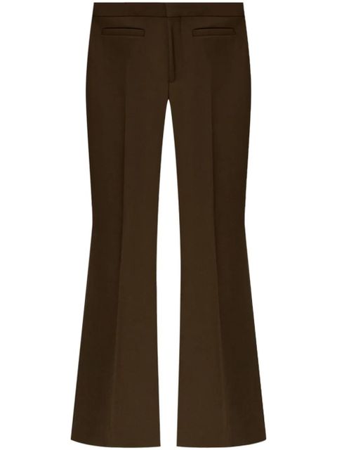 Burberry wool-blend trousers - Green - zdjęcie produktu nr 1
