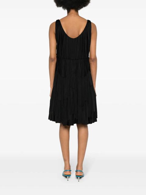 Lanvin sleeveless tiered dress - Black