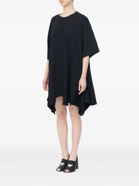 MM6 Maison Margiela asymmetric panel dress - Black
