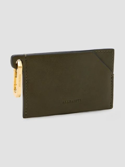 AllSaints etui na karty skórzane HEX CARDHOLDER - zdjęcie produktu nr 2