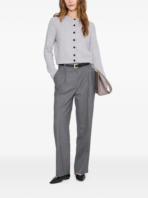 ANINE BING Joye button-up cardigan - Grey