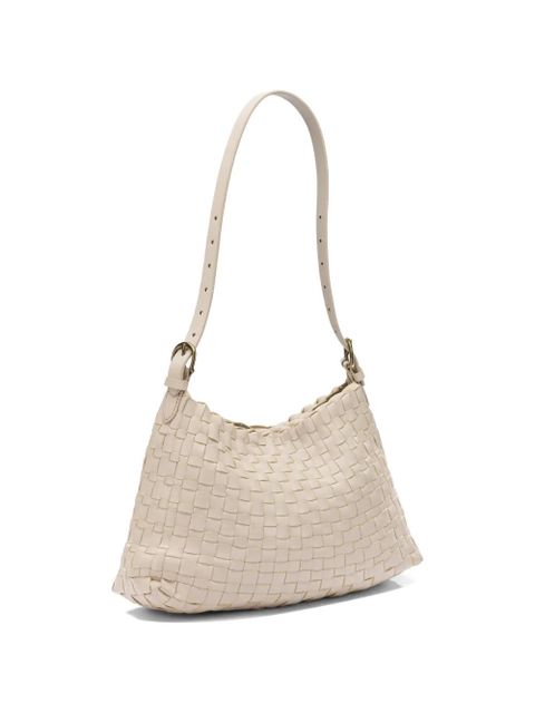 DRAGON DIFFUSION Salvage woven leather shoulder bag - Neutrals