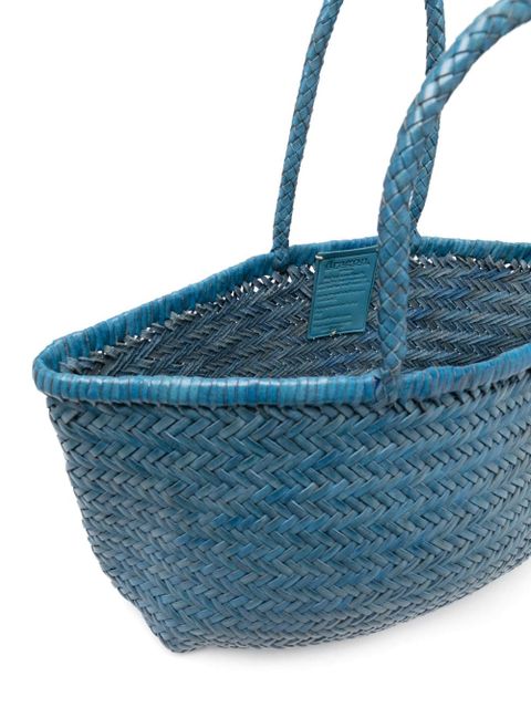 DRAGON DIFFUSION Triple Jump interwoven-design tote bag - Blue