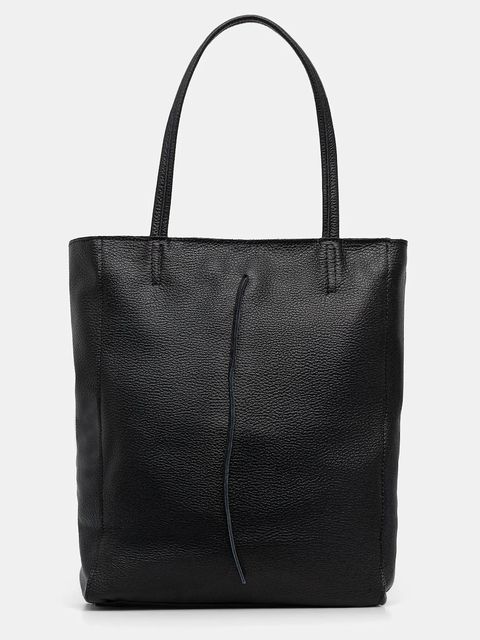 Answear.LAB torebka skórzana kolor czarny - zdjęcie produktu nr 1