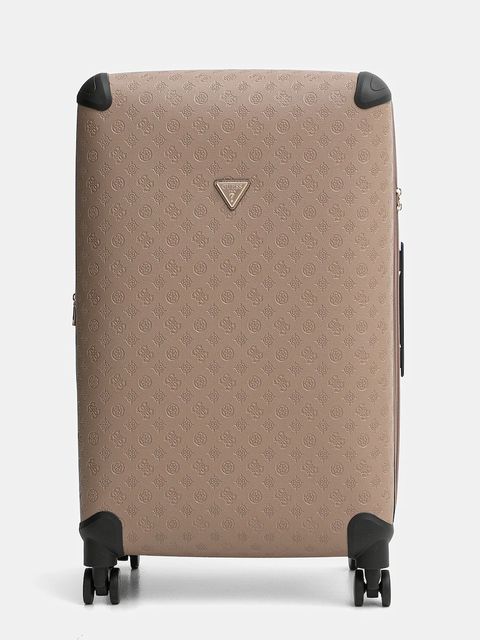 Guess walizka WILDER LARGE kolor brązowy TWDP74 52988