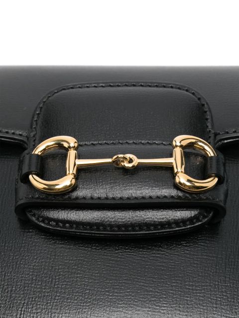 Gucci mini Horsebit 1955 shoulder bag - Black