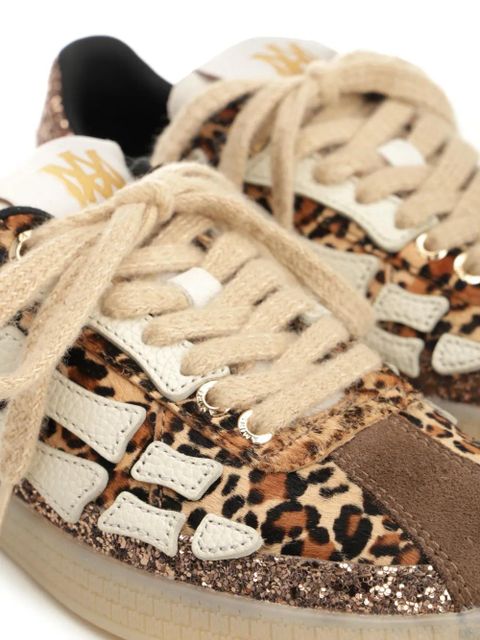 AMIRI leopard-print sneakers - Brown