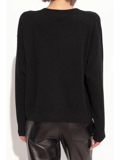 Versace logo sweater - Black