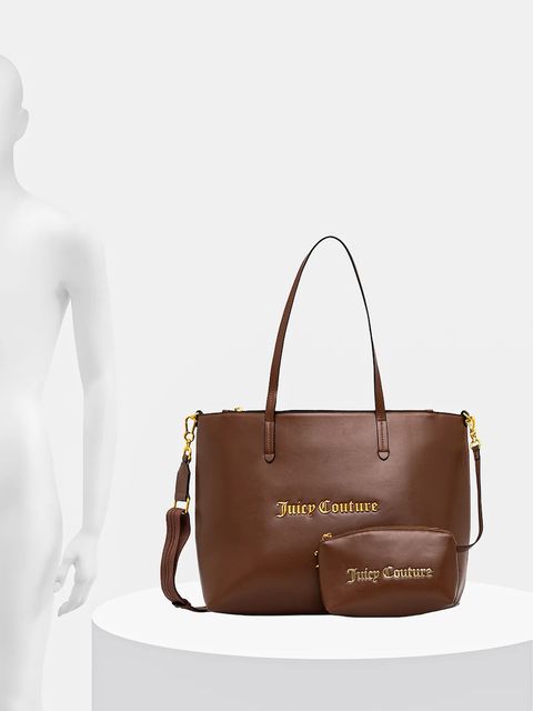 Juicy Couture torebka Lucy kolor brązowy BIJLX9003WPJ