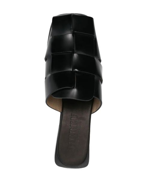 Hereu Coraia leather mule - Black