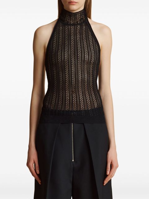 KHAITE Benedetta blouse - Black