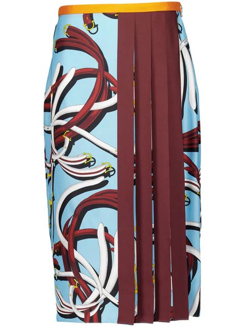 Gucci Belt Series skirt - Blue - zdjęcie produktu nr 1