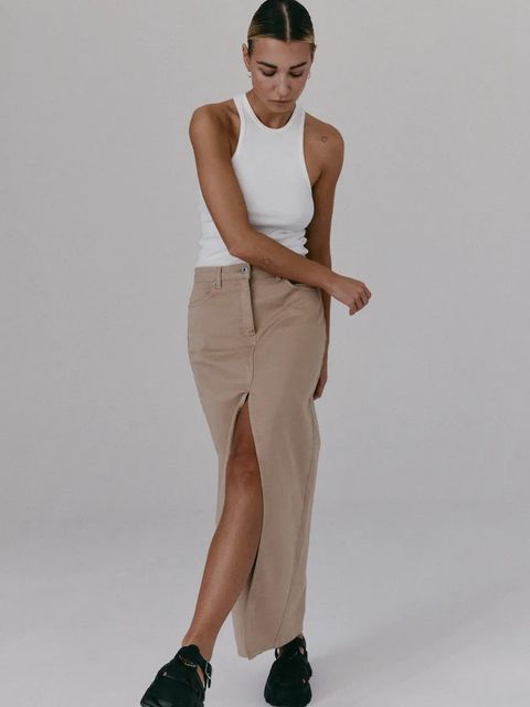 MUUV. spódnica jeansowa NANTES